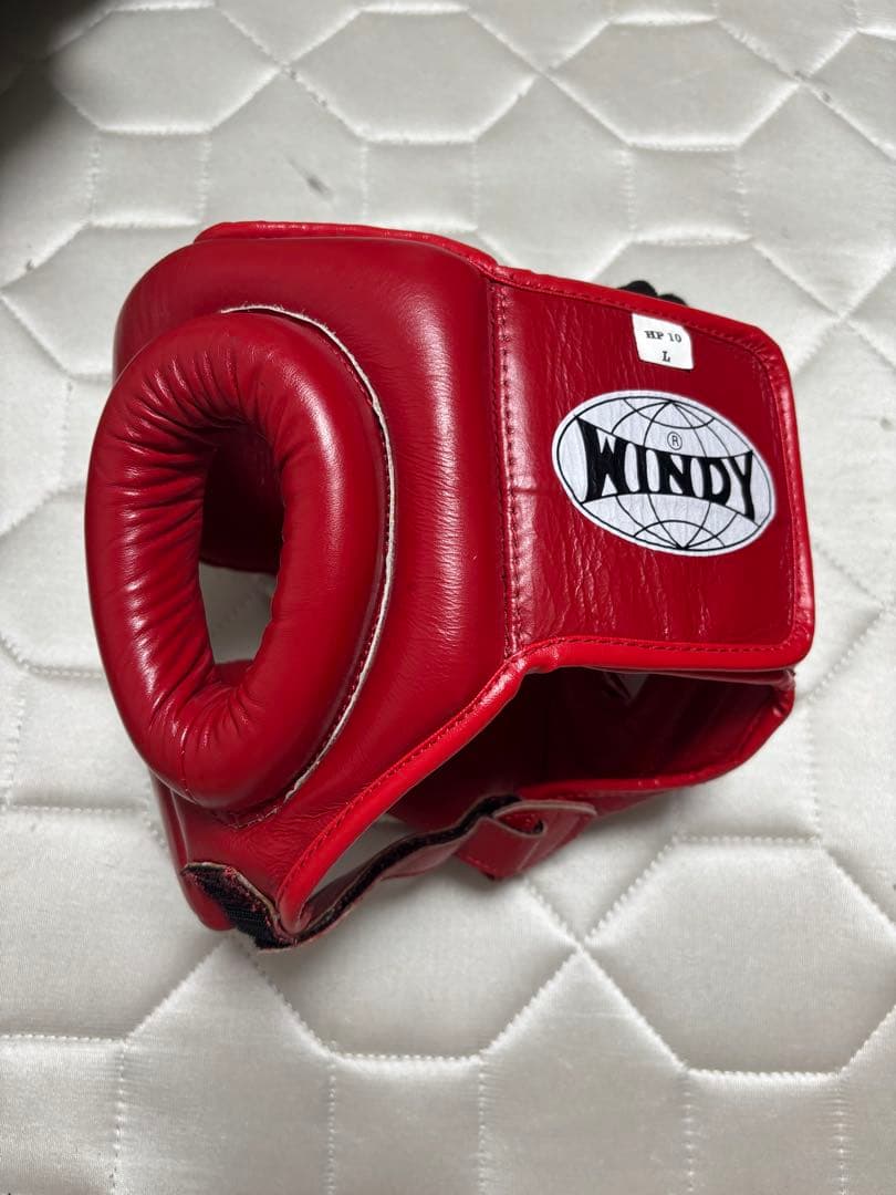 WINDY ヘッドギア　赤　レッド　Lサイズ