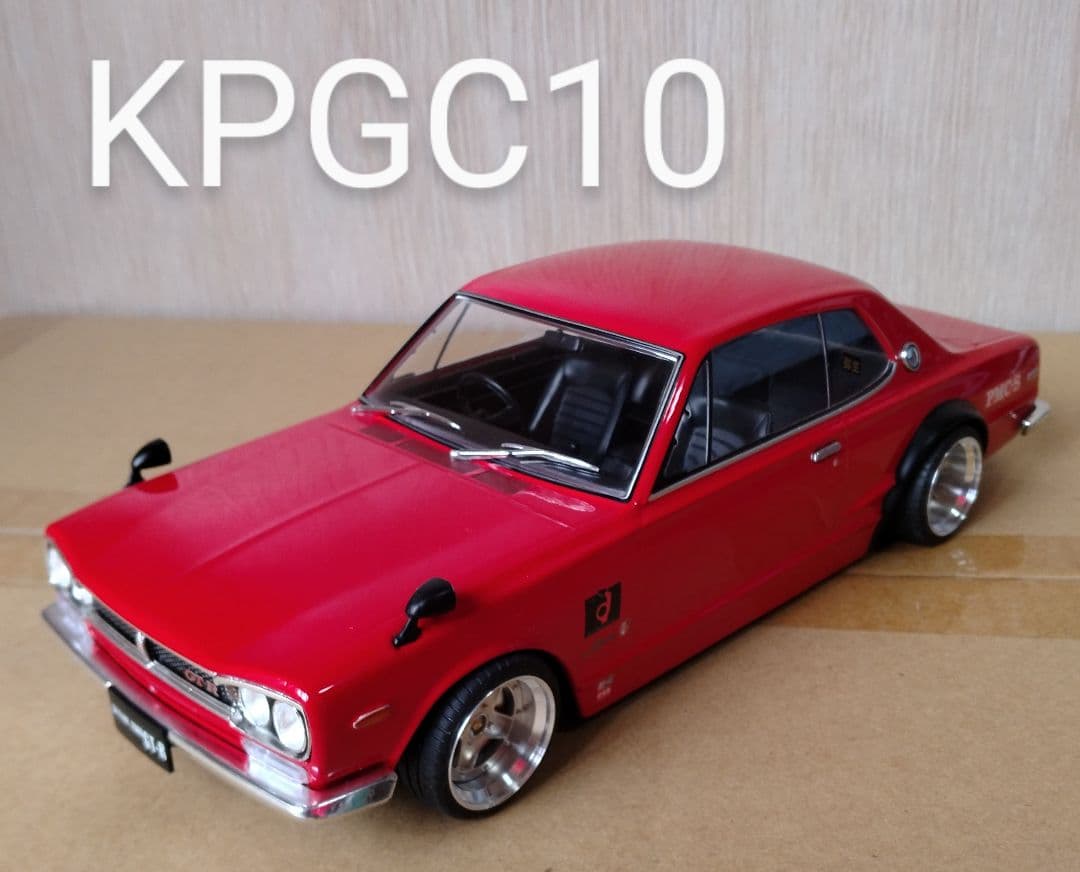 【1/18】スカイライン ハコスカ（KPGC10）赤