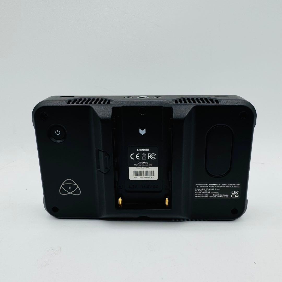 極美品★Atmos Shinobi 5.2インチ 4K外部モニター バッテリー付