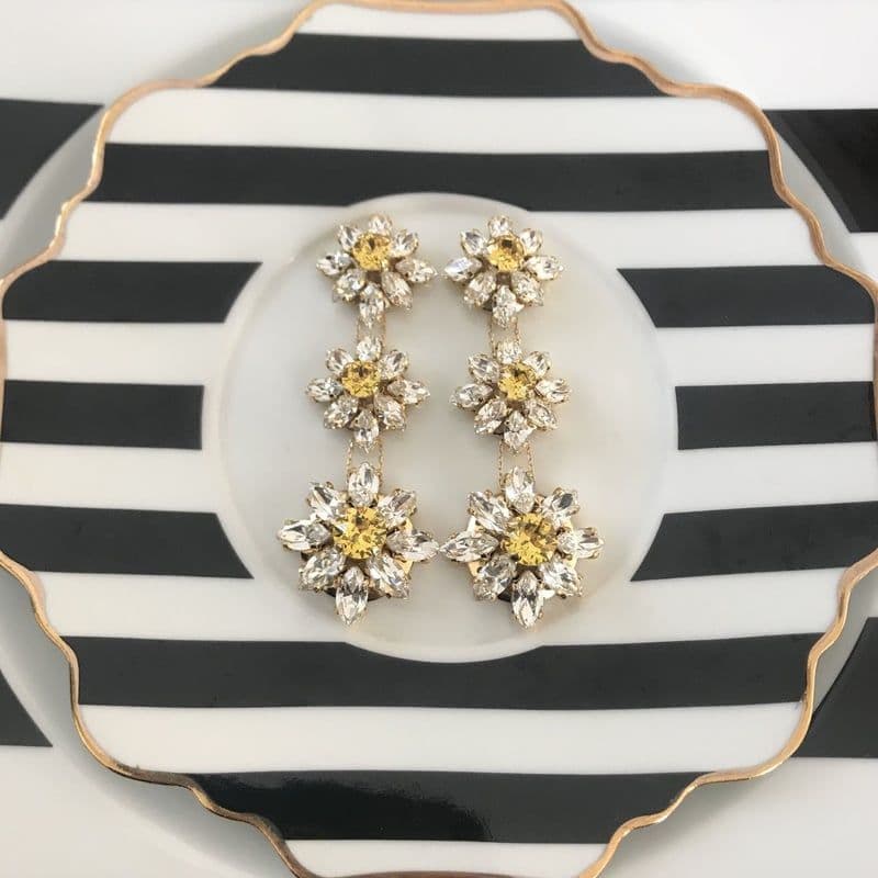 S*A様 Blooming DAISY イヤリング　casaceleste