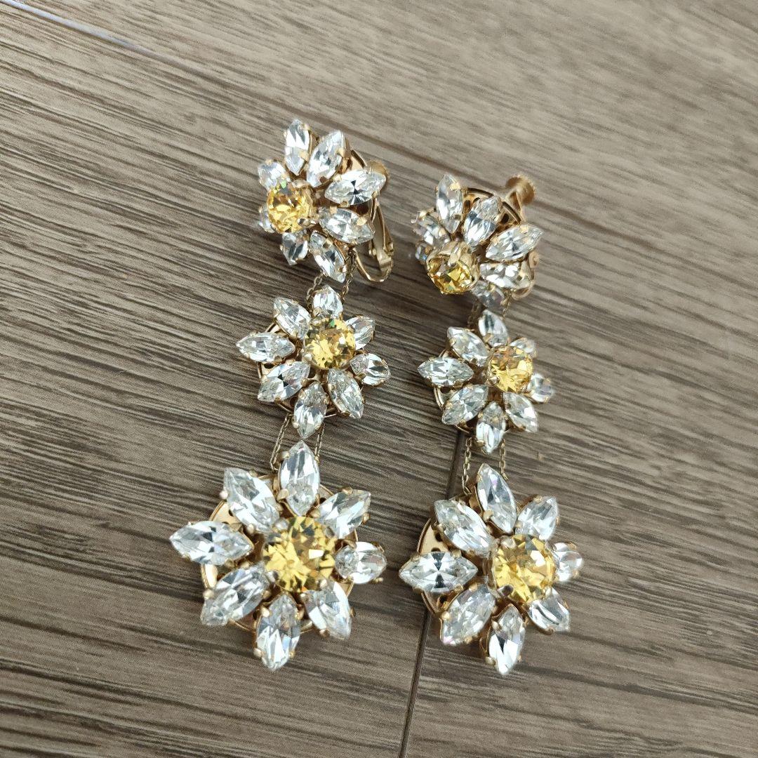 S*A様 Blooming DAISY イヤリング　casaceleste