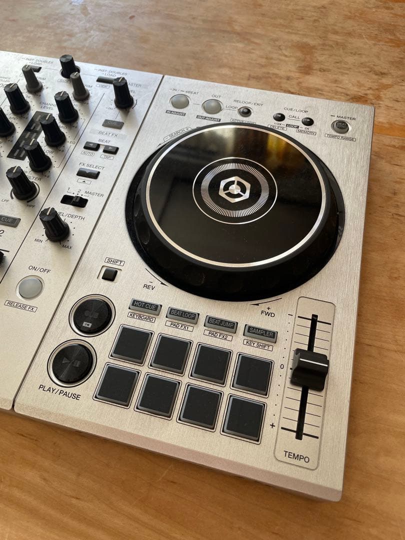 Pioneer DDJ-400 DJコントローラー　限定カラー　シルバー