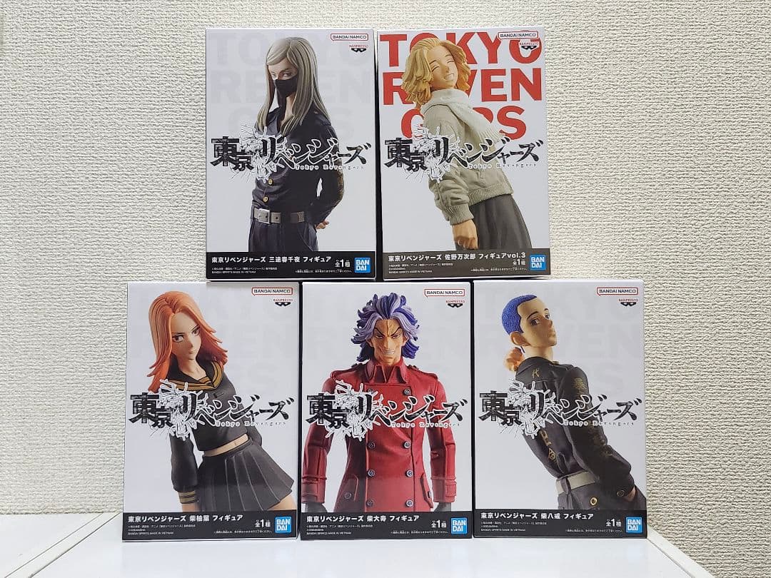 東京リベンジャーズ　万次郎　三途　大寿　柚葉 八戒