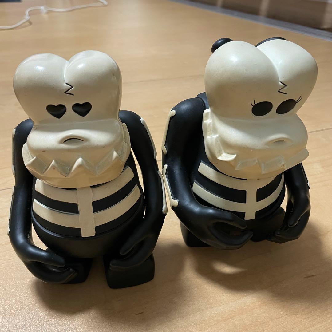 【希少】BOUNTY HUNTER スカル君 スカル子 2体セット