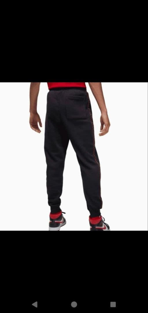 新品 ジョーダン フライトMVPセットアップ М 黒パーカー スウェット パンツ