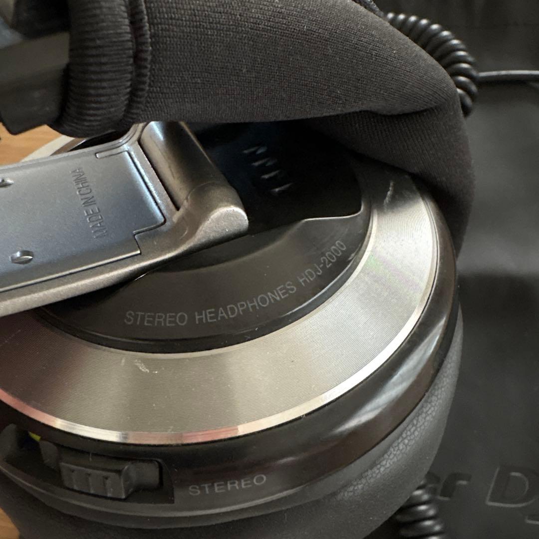 Pioneer HDJ-2000 DJ用ヘッドホン 収納袋付き