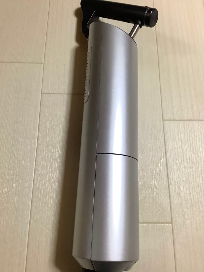 ツインバード コードレススティッククリーナー シルバー TC-E261S