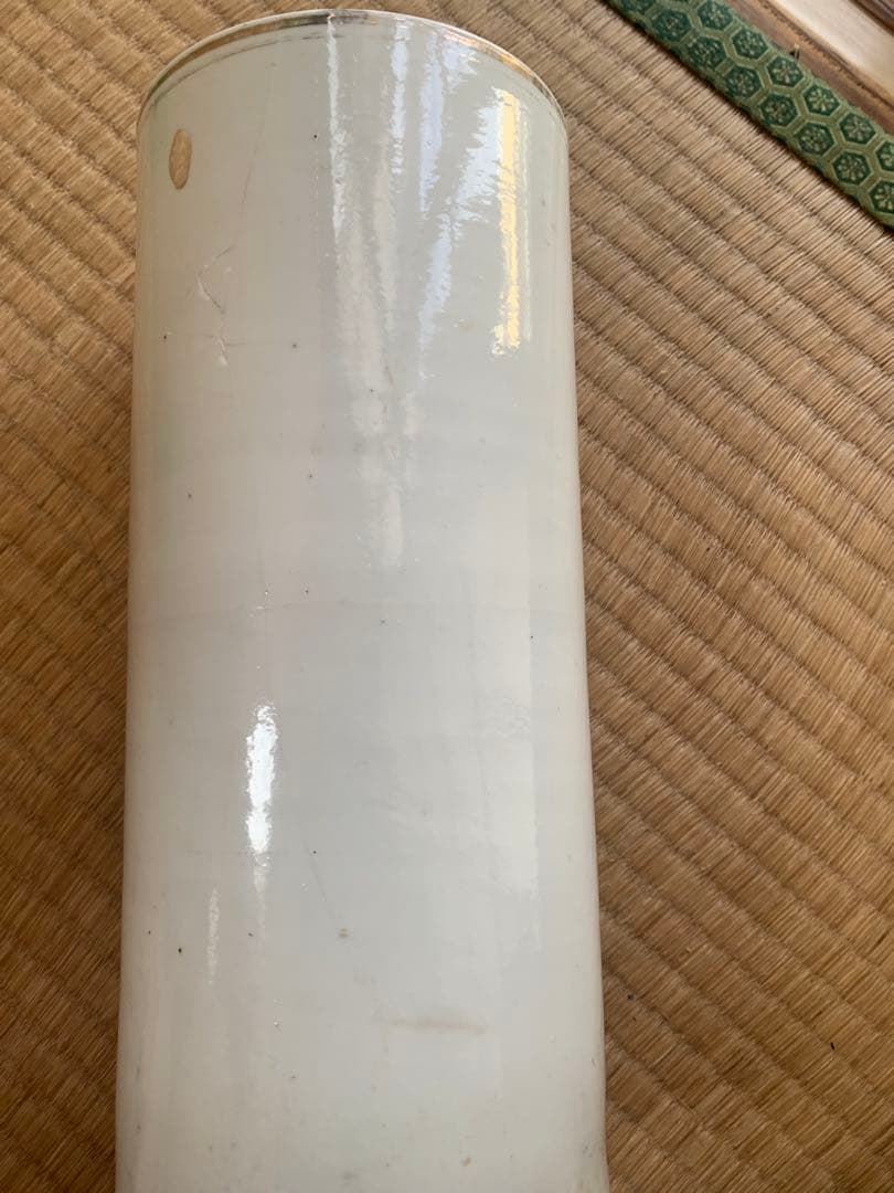 中国清時代五彩花瓶