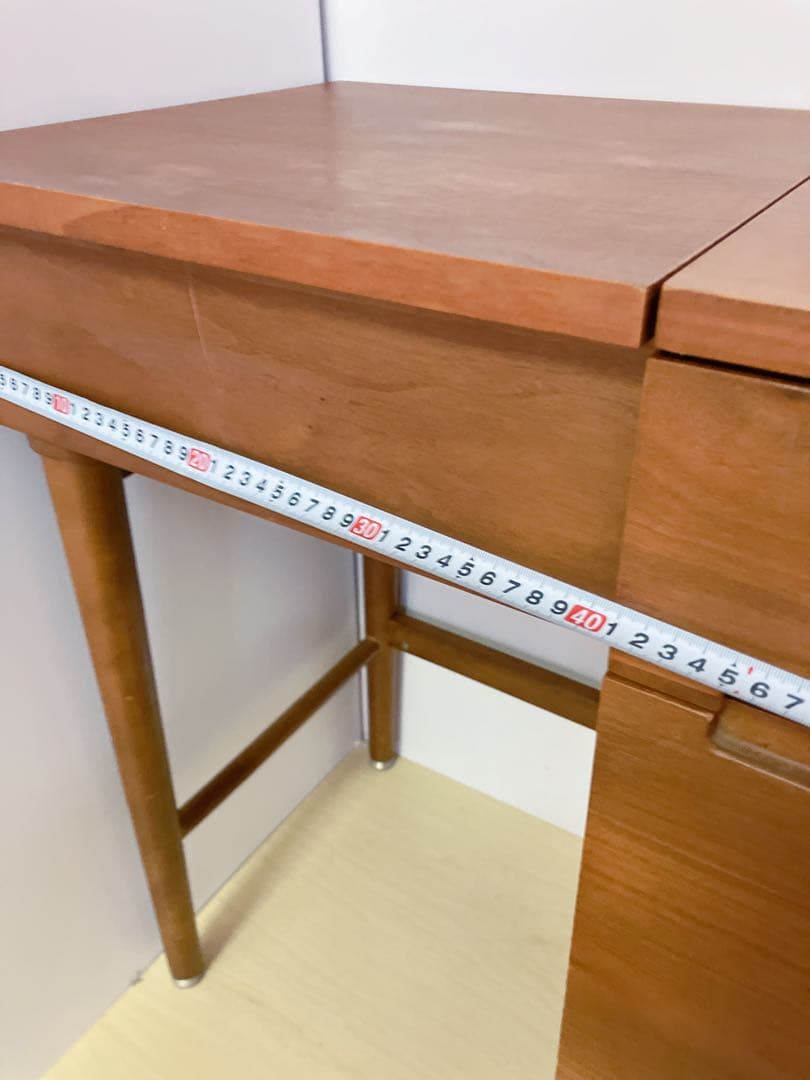 ウォールナット　ドレッサー＆チェア　コスメワゴン　デスク　チェア