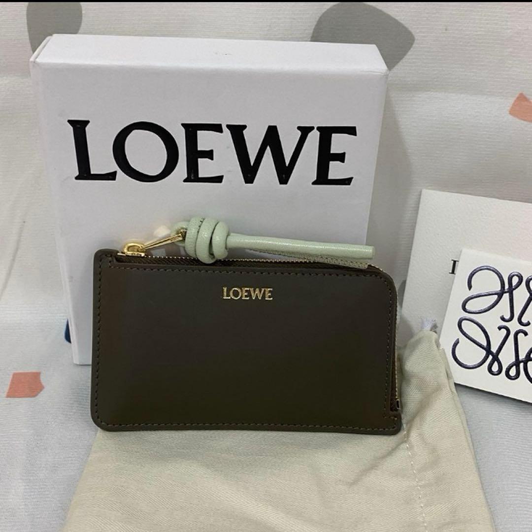 ロエベ　ノット カードホルダー　フラグメントケース