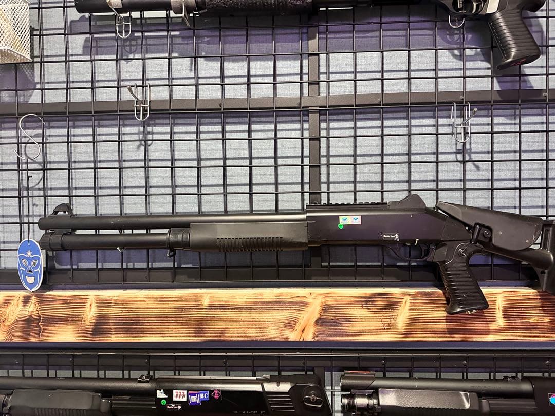 ベネリM4 ショットガン　試射済み！