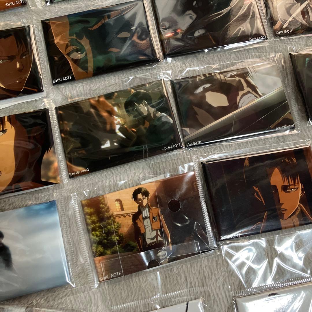 進撃の巨人　リヴァイ二百景　缶バ　99個まとめ売り