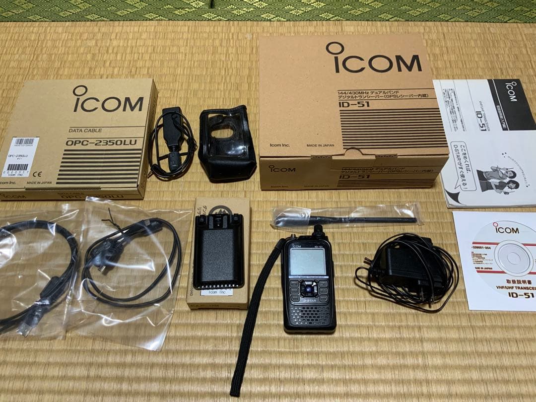 ICOM ID-51 OPC-2350LU付き