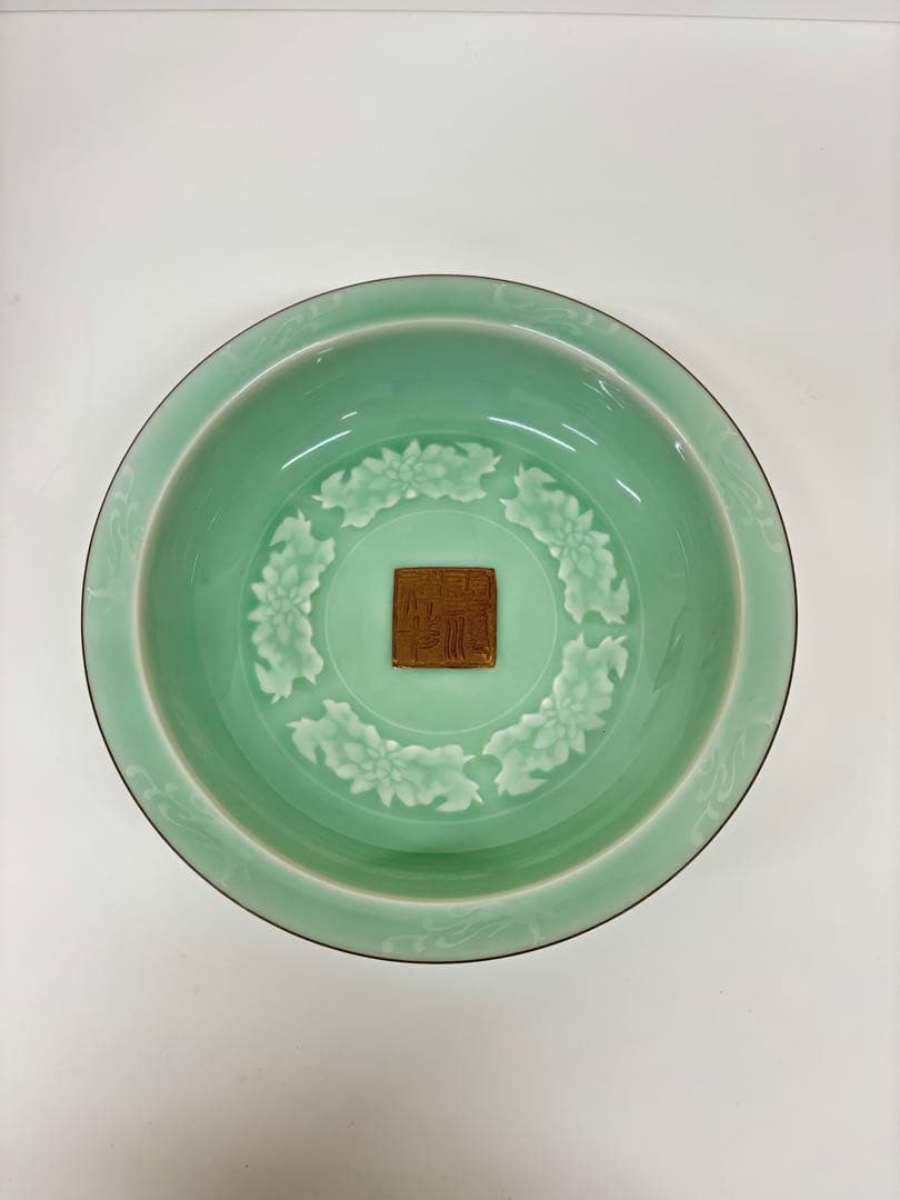 中国現代美術　青磁　人間国宝作品