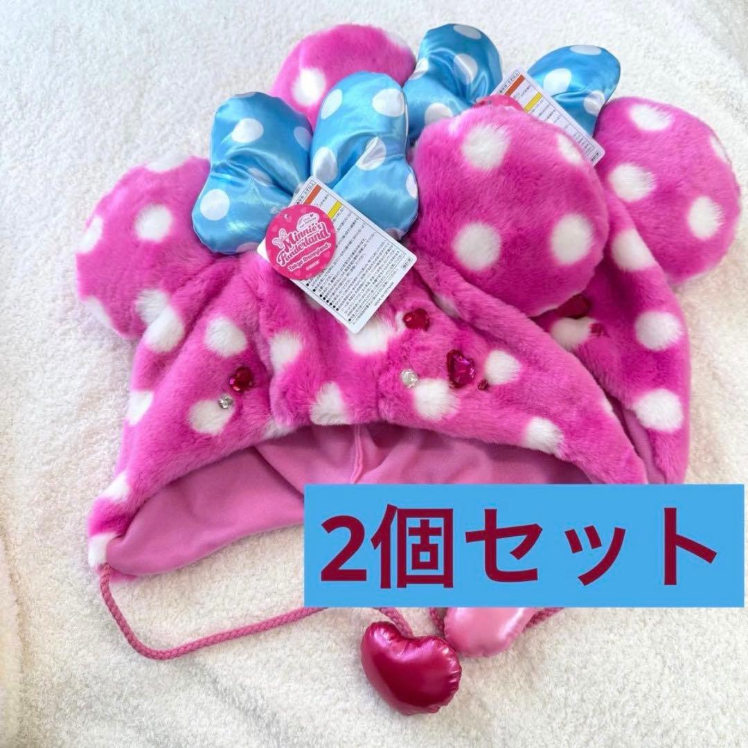 ファンキャップ2個　ミニーファンダーランド