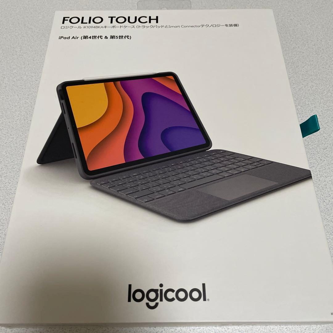 iPadアクセサリー logicool folio touch
