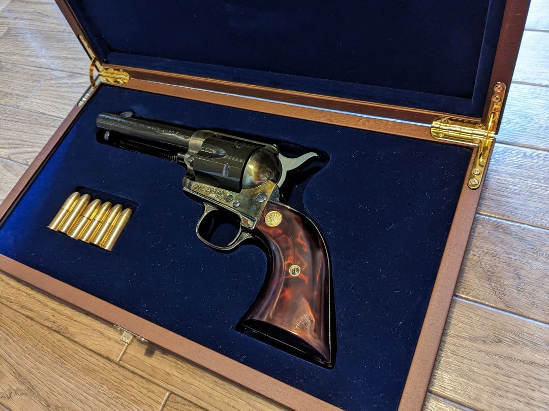 パ*★様 ハートフォード SAA シングルアクションアーミー メッキケースハード