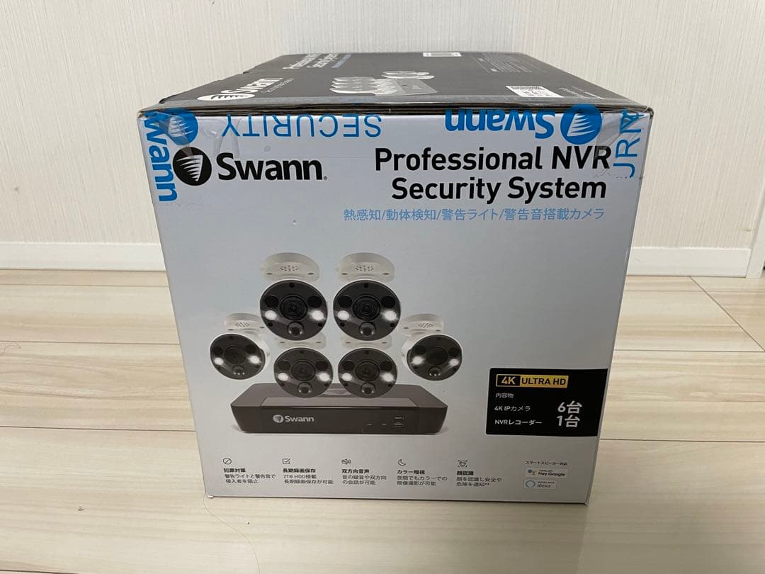 新品 未開封 swann 防犯カメラ 6台セット