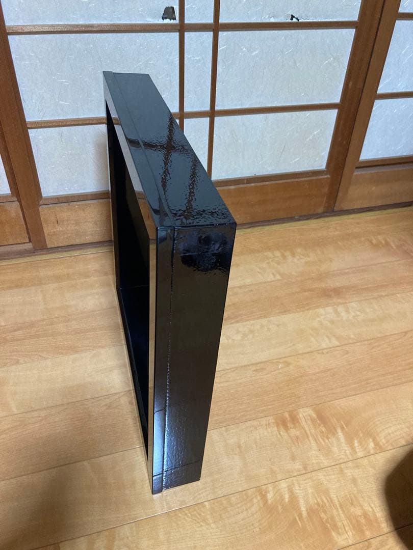 茶道具　炉縁　42×42×6.8cm