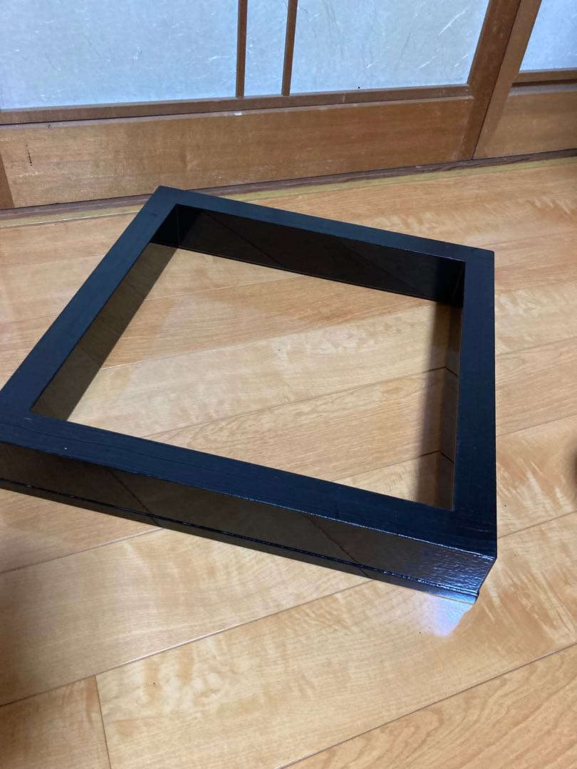 茶道具　炉縁　42×42×6.8cm