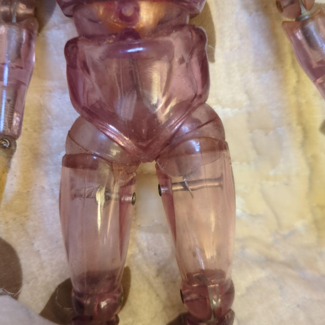 変身サイボーグ1号、キングワルダー1世 パープル 当時物