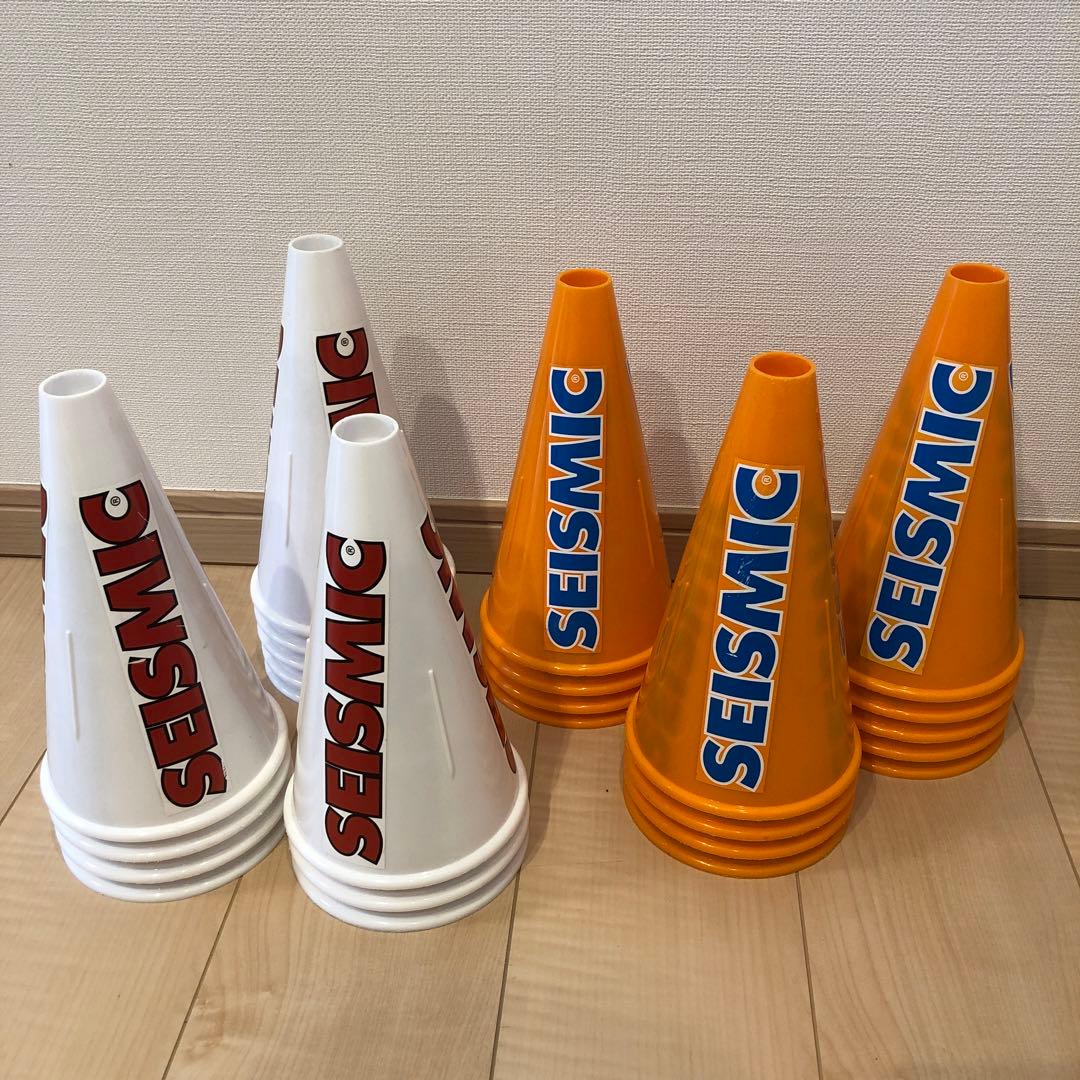 seismic コーン　パイロン　25個