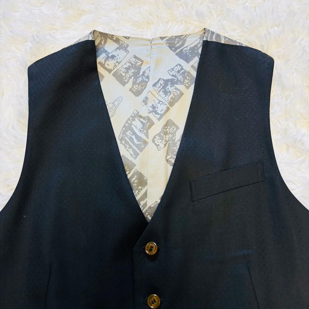 ヴィヴィアンウエストウッド マン ジレ ベスト 46 オーブ 総裏地 前開き M