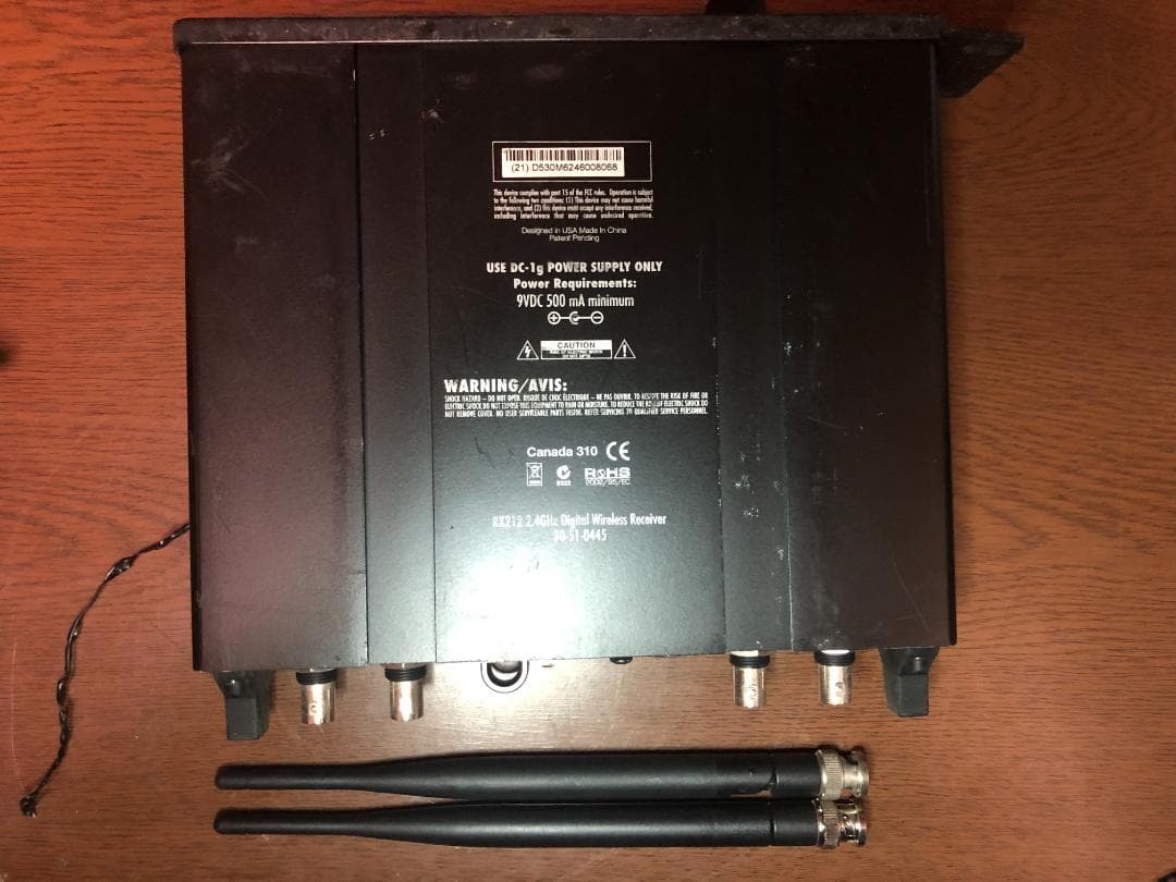 LINE 6 XD-V75 ワイヤレスマイクシステム(マイクはV55-HHTX)