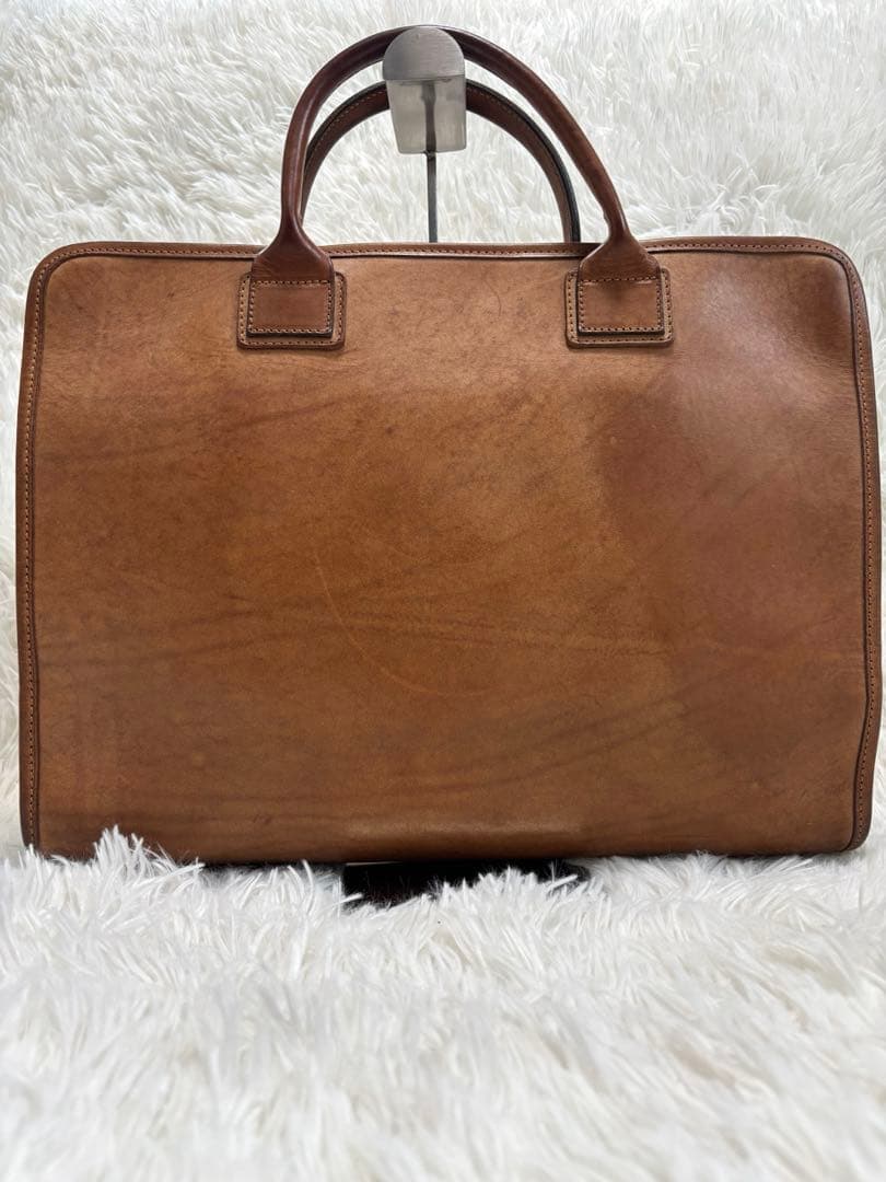 Felisi フェリージ 9884 ブリーフケース ビジネスバッグ レザー 茶