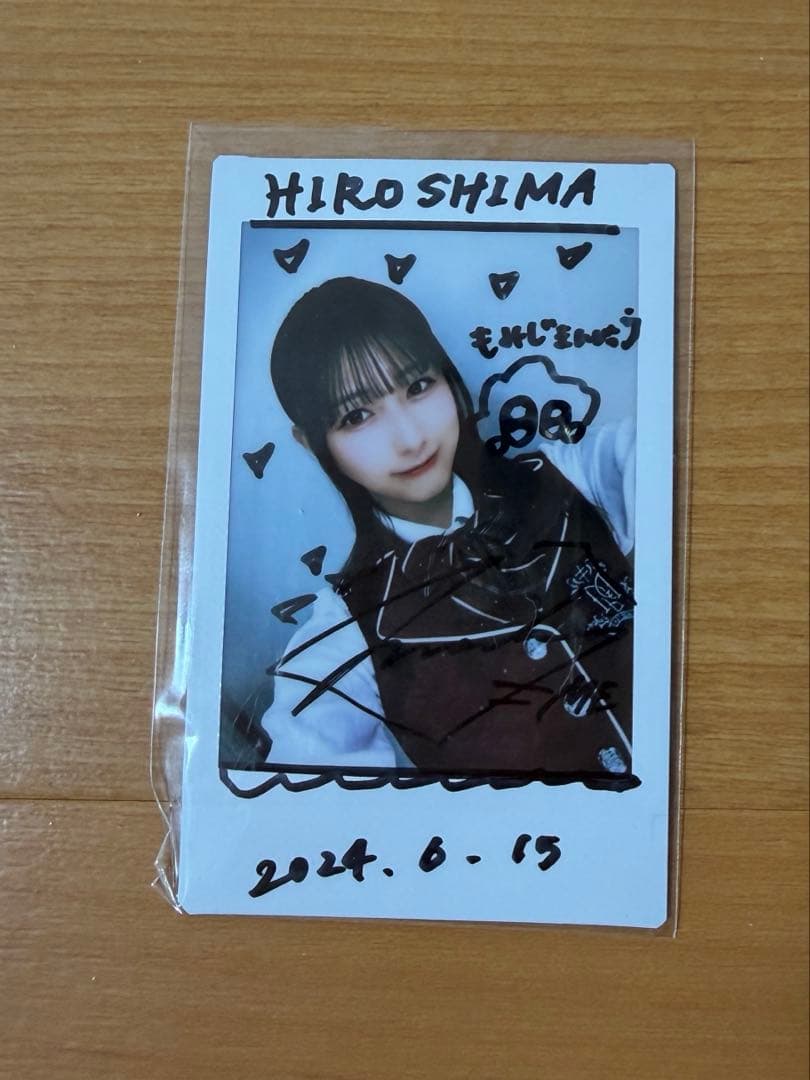 蟹沢萌子 チェキ