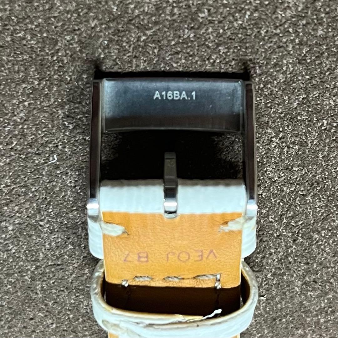 BREITLING ホワイトレザーベルト 236X