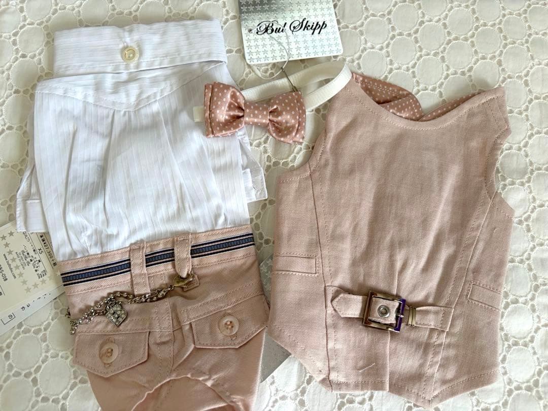 新品タグ付♡ ブルブブbulbubu♡パンツスーツ3点セット♡XS