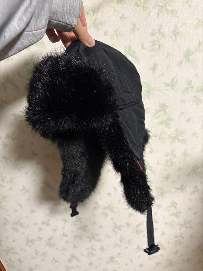 supreme フライトキャップ　ブラック