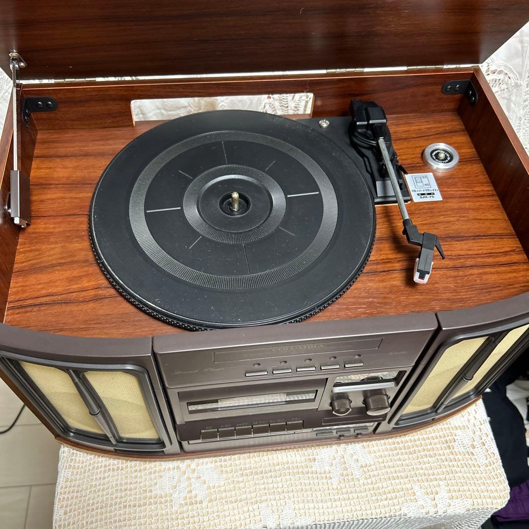 ★COLUMBIAコロムビア/マルチレコードプレーヤー /GP-18/希少