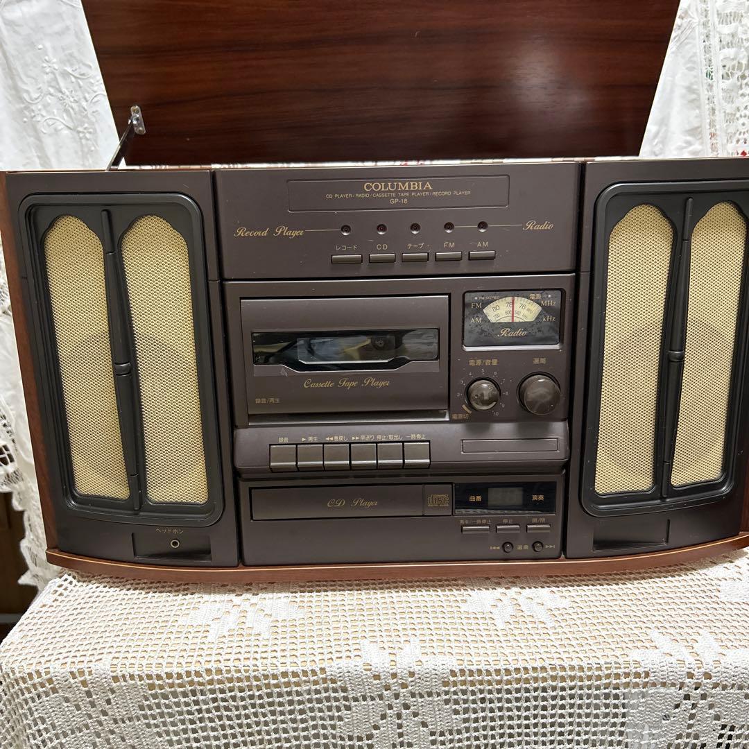 ★COLUMBIAコロムビア/マルチレコードプレーヤー /GP-18/希少