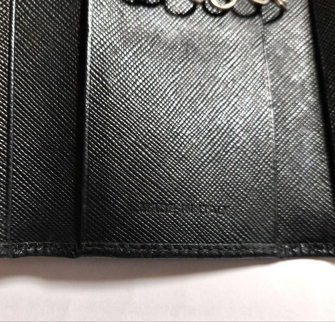 限界高校生　PRADA ブラック 6連キーケース
