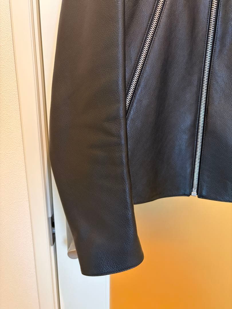 メゾンマルジェラ ハの字ライダース 46 極美品　ゴートレザー