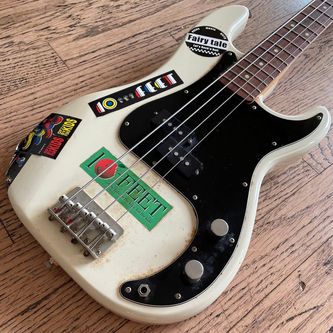 History ヒストリー エレキベース SZP-1 PB ホワイト 白