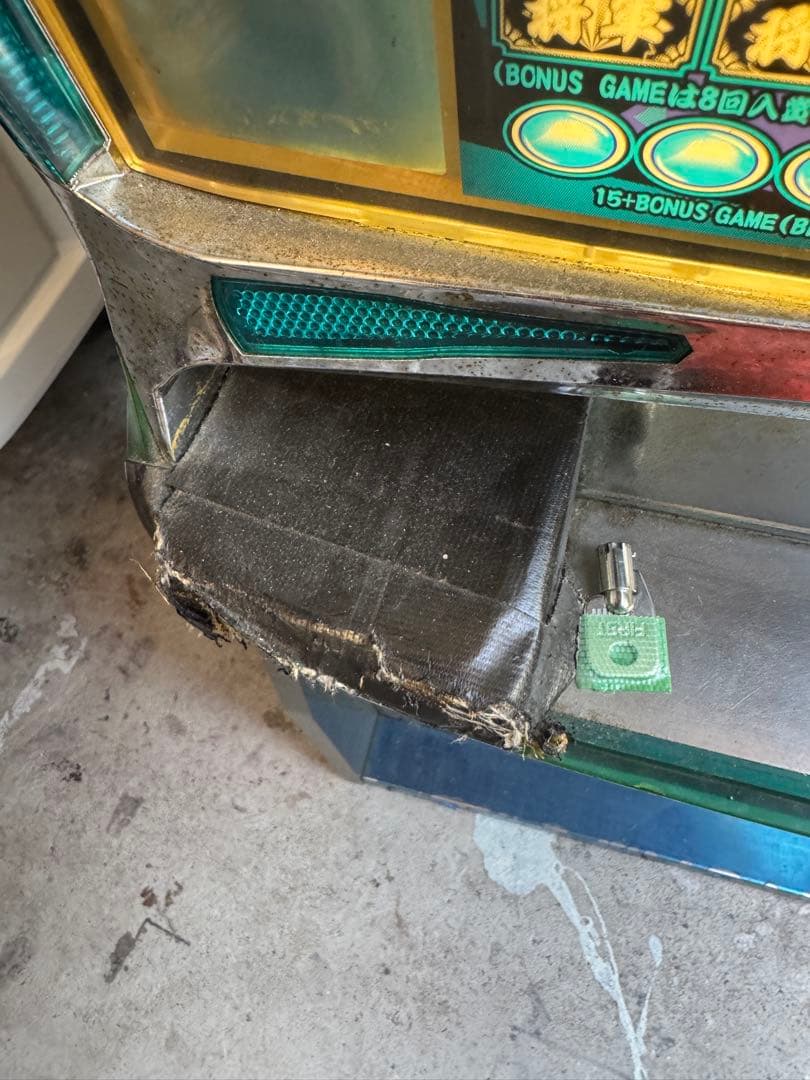 スロット実機　吉宗S　悪代官パネル　アミューズメント仕様　4号機