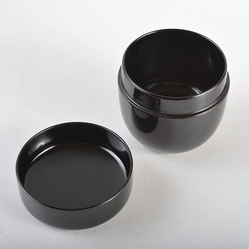 茶道具　観斉造　螺鈿装飾　四季七宝蒔絵　棗　共箱　V　6345