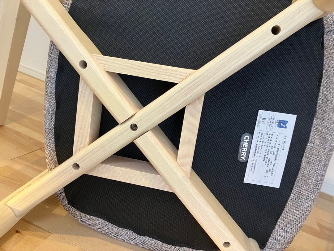 未使用　桜屋興業　天然木　机・椅子セット　デスク　SD-622 ・DC-141A