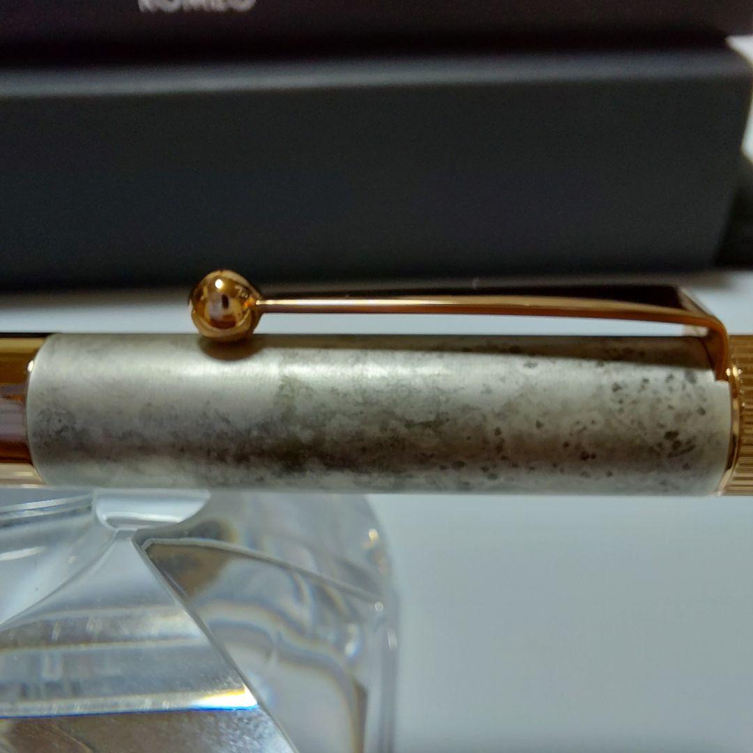 ほぼ新品！ ロメオNo.3 純銀斑紋色 ボールペン 伊東屋限定 希少 生産終了品