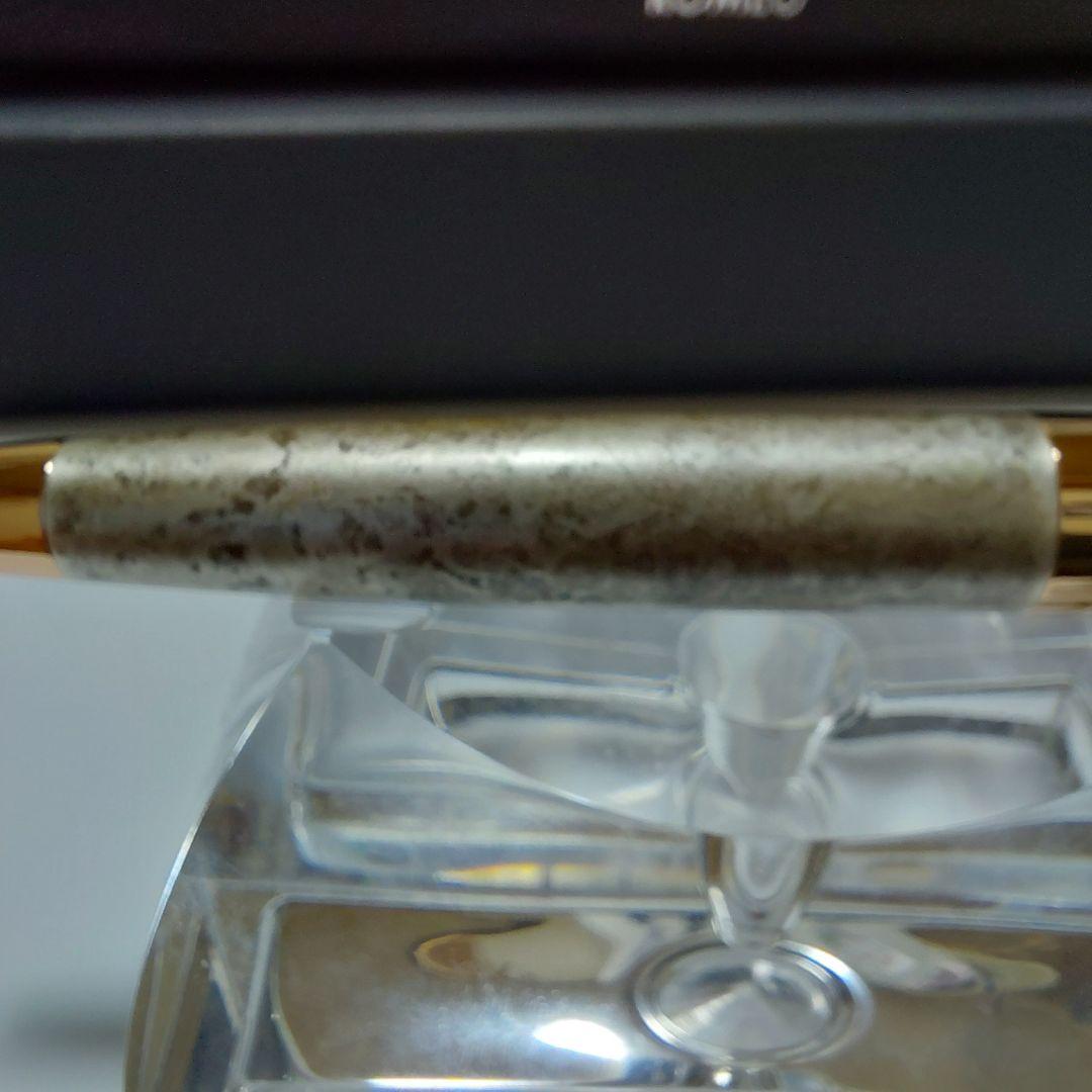 ほぼ新品！ ロメオNo.3 純銀斑紋色 ボールペン 伊東屋限定 希少 生産終了品