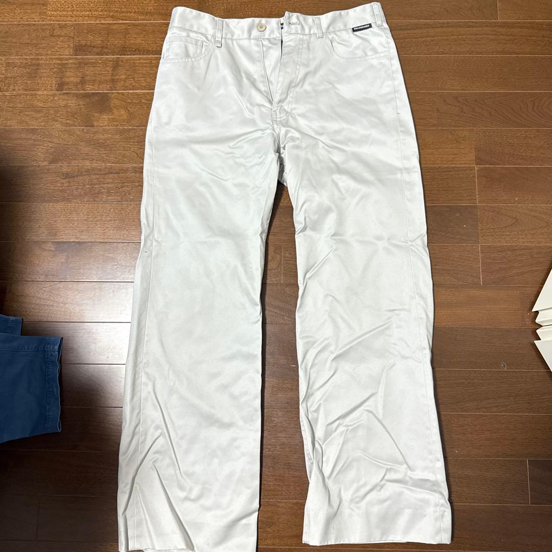 BALENCIAGA ホワイト チノパン 46