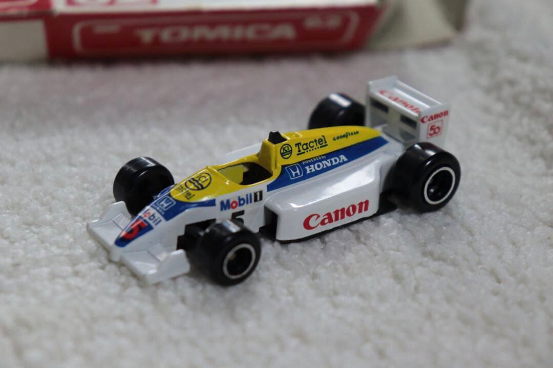 ウィリアムズ　ホンダ　F1 トミカ　日本製　赤箱62
