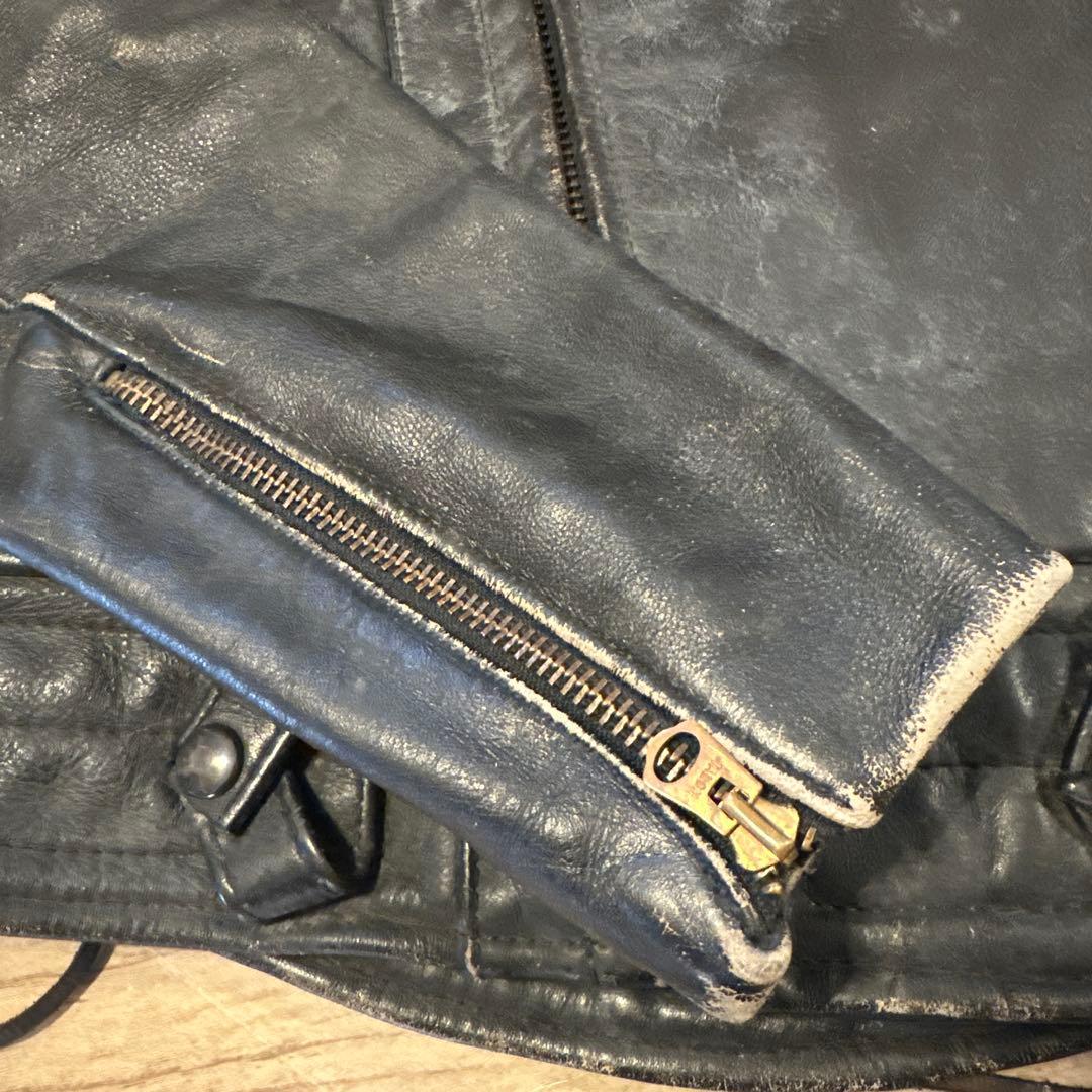 vanson バンソン　メンズ　ビンテージ　レザーライダースジャケット