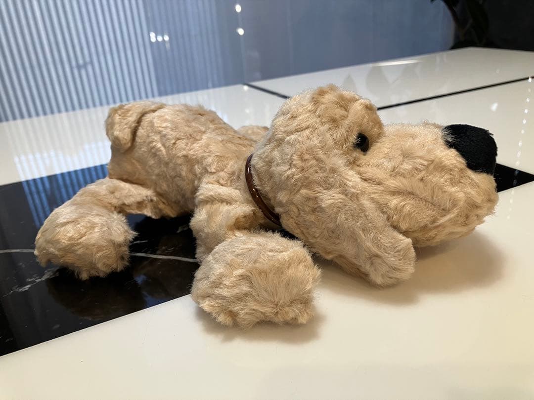 ★保留中★【新品未使用・ラスト１匹・日本製】子犬のるーくMサイズ　モカ