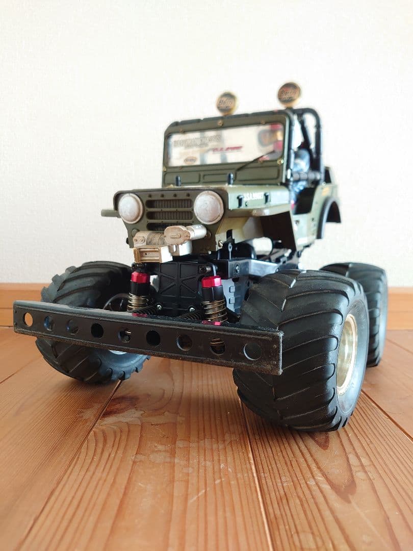 タミヤ　ワイルドウイリー　ボディ　シャーシ　サーボ　モーター　セット　ラジコン