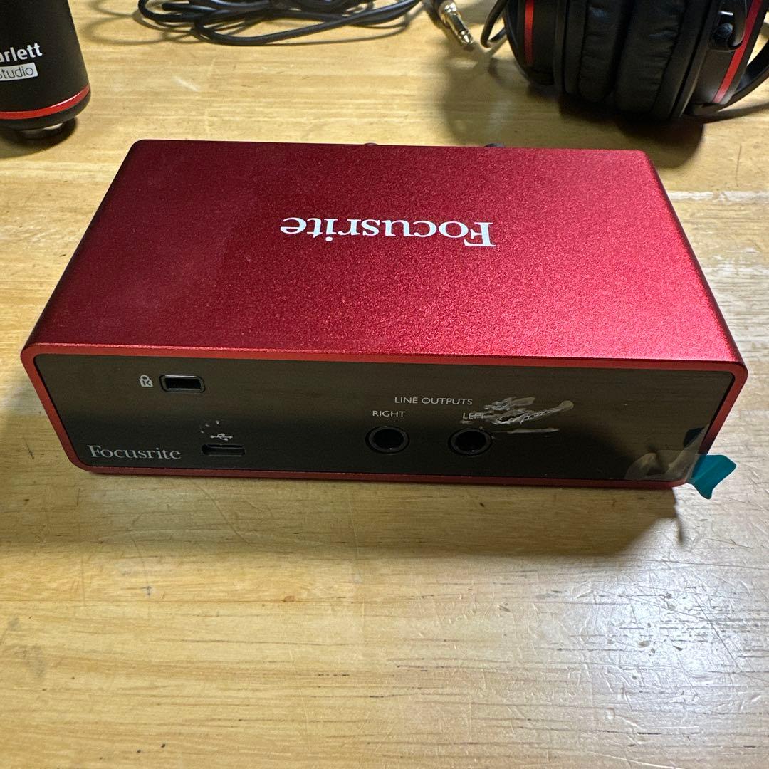 九*条様 Focusrite Scarlett (3rd Gen)