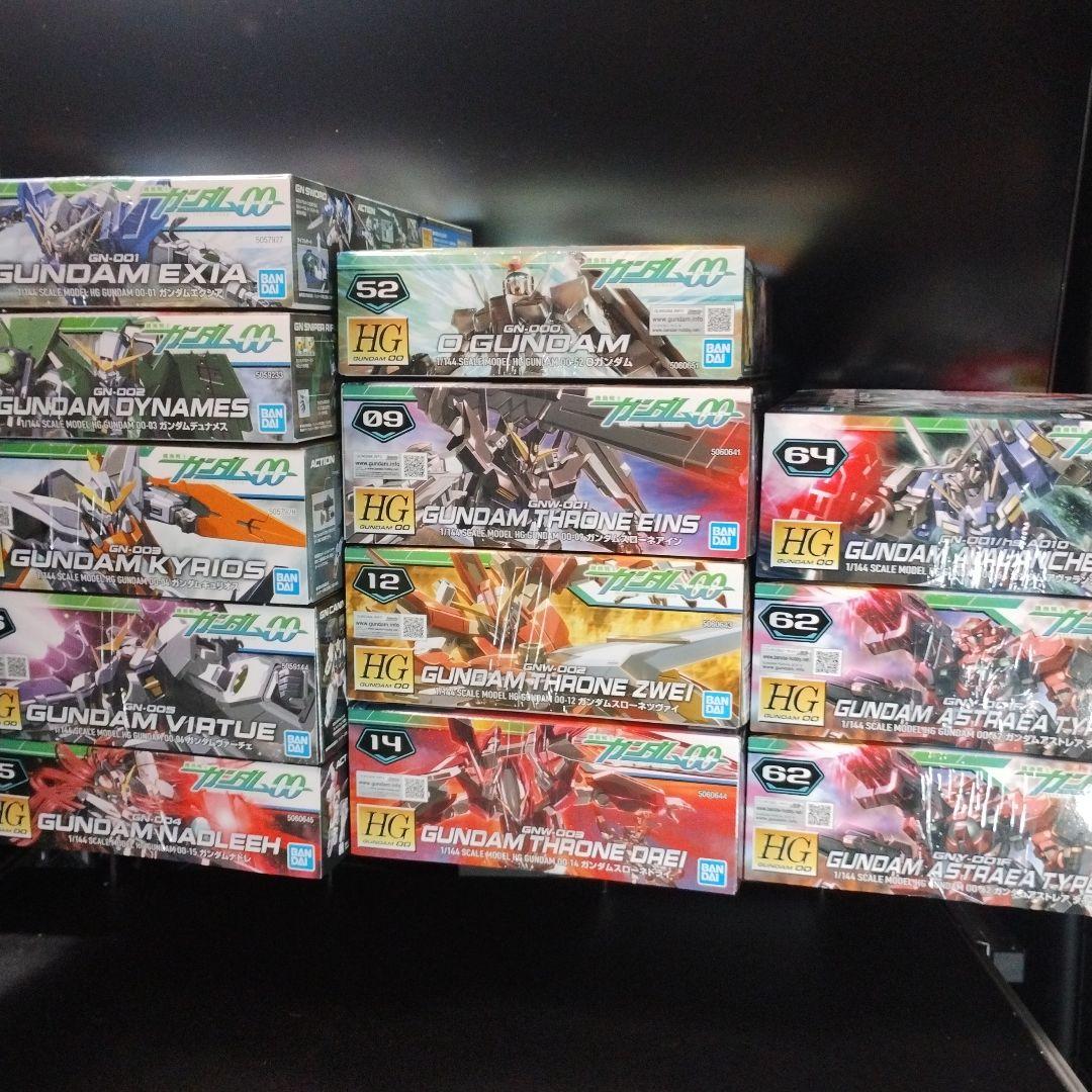 未開封新品 HG ガンダムOO ファーストシーズンより登場機体 12個セット